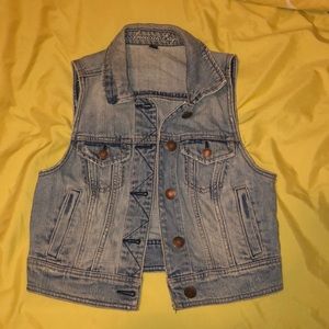 Denim vest